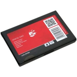 5 Star Stamp Pad 110x70mm Black Stamp Pad 110x70mm Black