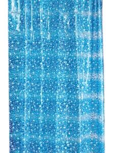 Aqualona Fizz Blue Shower Curtain