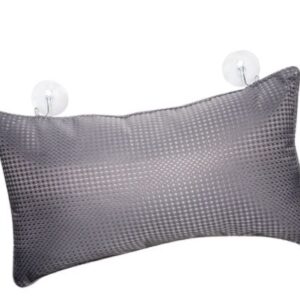 Aqualona Grey Waffle Bath Pillow