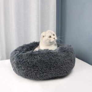 Festnight Deluxe Pet Bed for Cats and Small Medium Dogs Cuddler with Soft Cushion