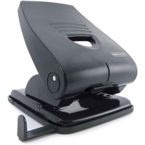 Rapesco PF835PB2 Hole Punch – 835-P, 40-sheet capacity. Black